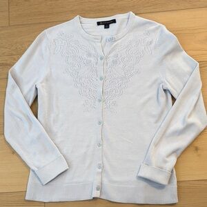 Brooks Brothers Light Blue Women's Cardigan